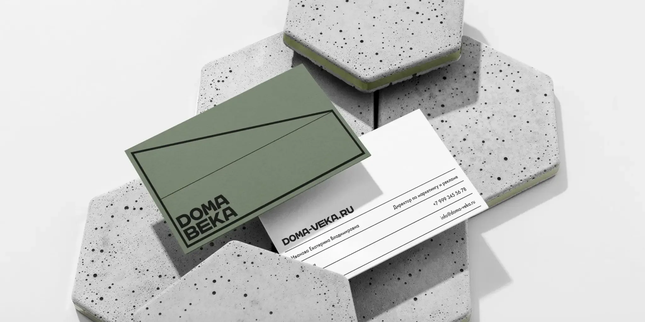 Дома века — АЙДЕНТИКА ДЛЯ АРХИТЕКТУРНО-СТРОИТЕЛЬНОЙ КОМПАНИИ