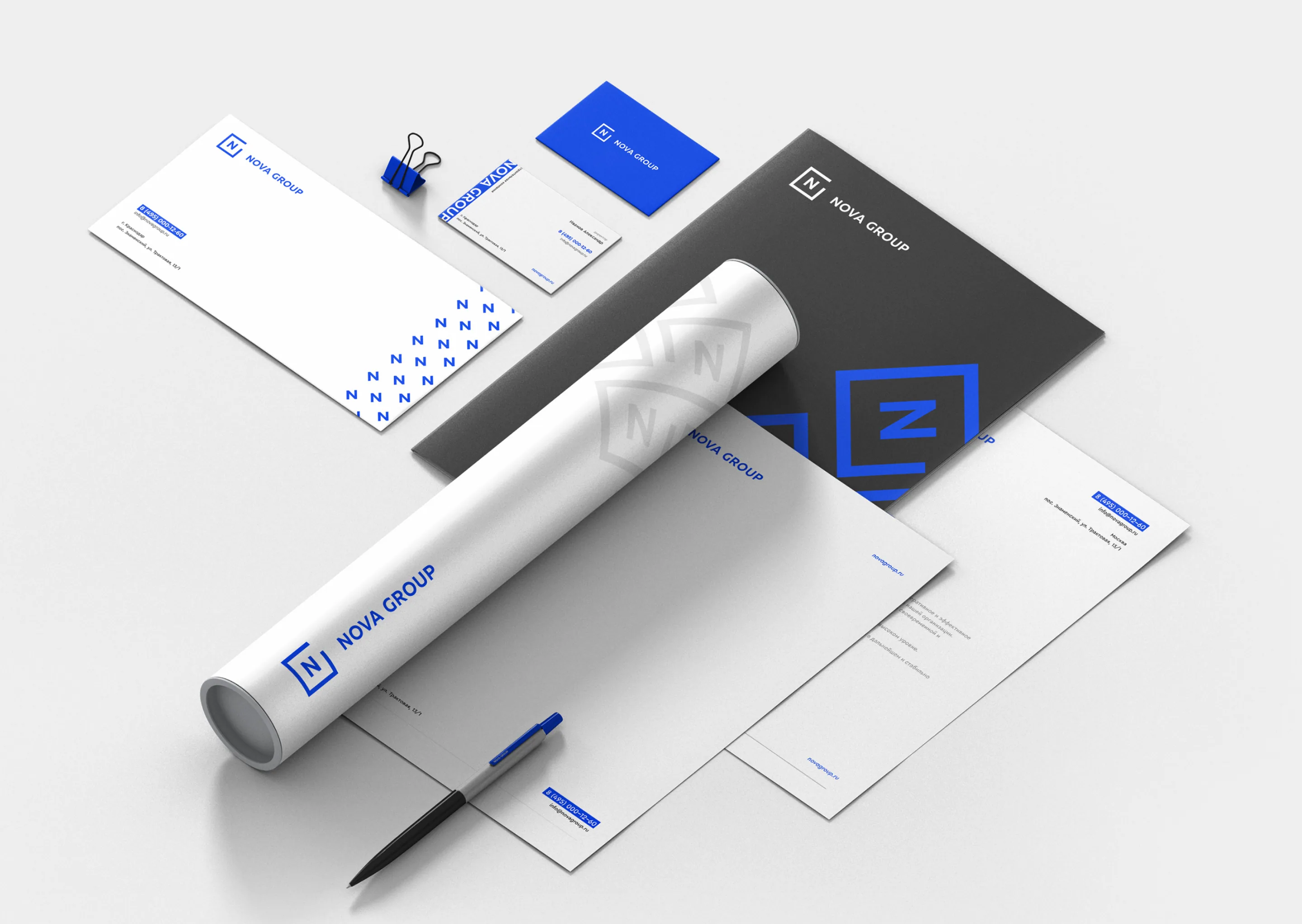 Nova group — corporate identity